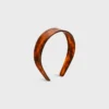 Celine Headband in Acetate and Steel Celine Headband in Acetate and Steel