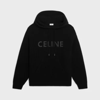 Celine Hooded Sweater in Monochromic Wool