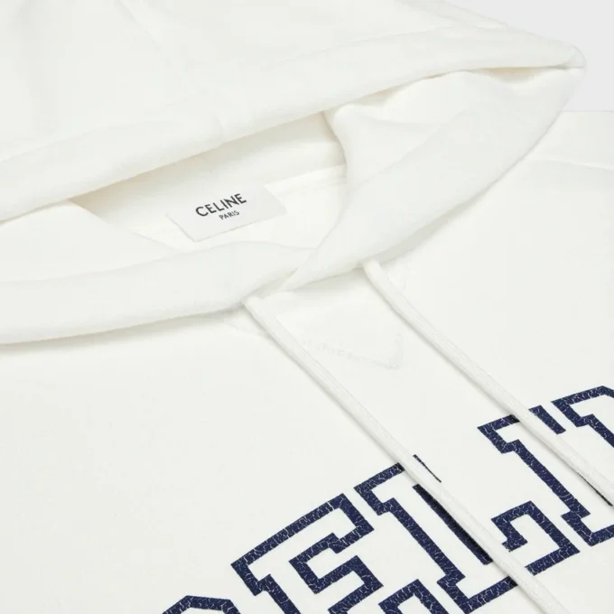 Celine Hoodie in Fleece Cotton
