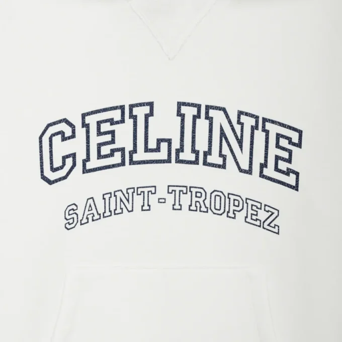 Celine Hoodie in Fleece Cotton