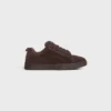 Celine Huntington Low Lace-Up Sneaker in Suede Calfskin and Mesh