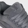 Celine Huntington Low Lace-Up Sneaker in Suede Calfskin and Mesh