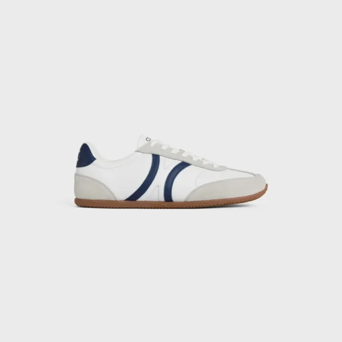 Celine Jogger – Low Lace-Up Sneaker in Calfskin & Suede Calfskin Celine Jogger – Low Lace-Up Sneaker in Calfskin & Suede Calfskin