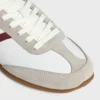 Celine Jogger Low Lace-Up Sneaker in Calfskin & Suede Calfskin Celine Jogger Low Lace-Up Sneaker in Calfskin & Suede Calfskin