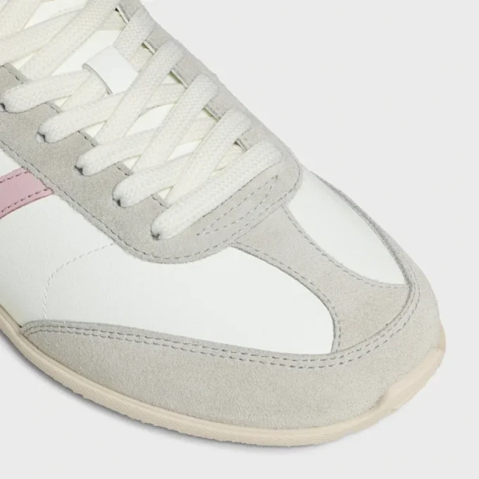 Celine Jogger Low Lace-Up Sneaker in Calfskin & Suede Calfskin Celine Jogger Low Lace-Up Sneaker in Calfskin & Suede Calfskin