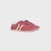 Celine Jogger Low Lace-Up Sneaker with Triomphe in Suede Calfskin and Calfskin Celine Jogger Low Lace-Up Sneaker with Triomphe in Suede Calfskin and Calfskin
