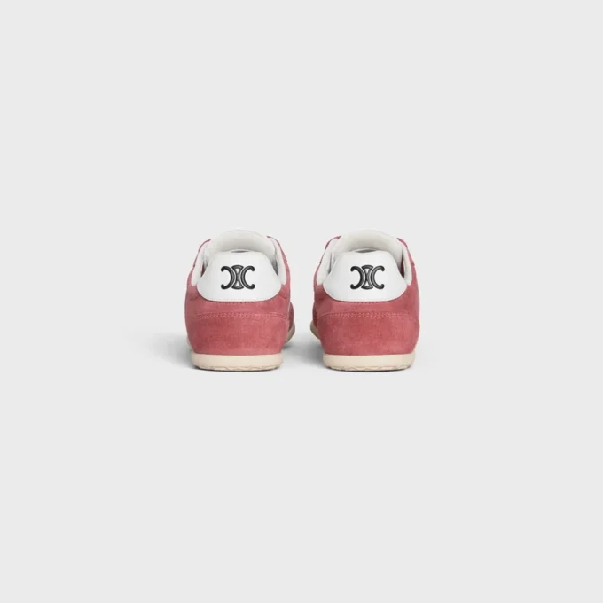 Celine Jogger Low Lace-Up Sneaker with Triomphe in Suede Calfskin and Calfskin Celine Jogger Low Lace-Up Sneaker with Triomphe in Suede Calfskin and Calfskin