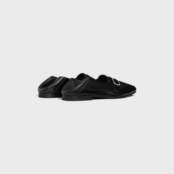 Celine John Monk Strap in Supple Calfskin