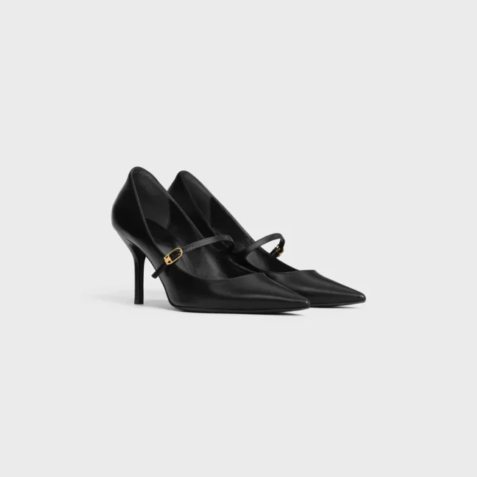 Celine Judy Strappy Pump in Calfskin Celine Judy Strappy Pump in Calfskin