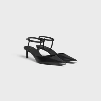 Celine Kitten with Metal Toe in Calfskin