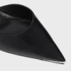 Celine Kitten with Metal Toe in Calfskin Celine Kitten with Metal Toe in Calfskin