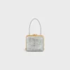 Celine Lana Minaudiere in Suede Calfskin with Strass Celine Lana Minaudiere in Suede Calfskin with Strass