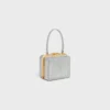 Celine Lana Minaudiere in Suede Calfskin with Strass Celine Lana Minaudiere in Suede Calfskin with Strass