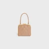 Celine Lana Minaudiere in Suede Calfskin with Triomphe Strass Celine Lana Minaudiere in Suede Calfskin with Triomphe Strass