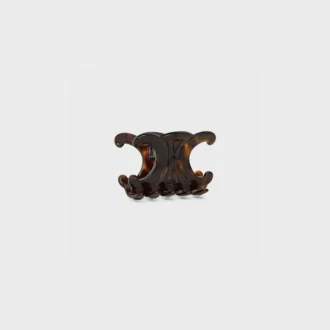 Celine Large Hair Claw in Acetate