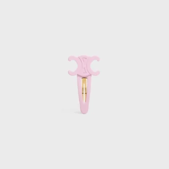 Celine Large Snap Hair Clip in Acetate and Steel