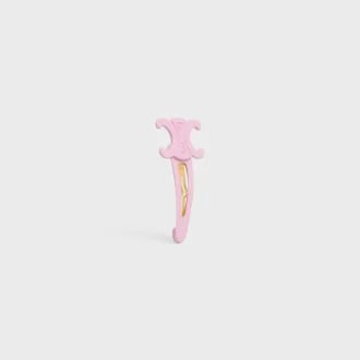 Celine Large Snap Hair Clip in Acetate and Steel