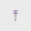 Celine Large Snap Hair Clip in Acetate and Steel Celine Large Snap Hair Clip in Acetate and Steel