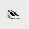 Celine Lily Perforated Triomphe Babies in Patent Calfskin Celine Lily Perforated Triomphe Babies in Patent Calfskin