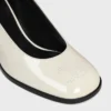 Celine Lily Perforated Triomphe Babies in Patent Calfskin Celine Lily Perforated Triomphe Babies in Patent Calfskin