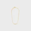 Celine Line Bracelet in Yellow Gold and Diamonds