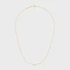 Celine Line Necklace in Yellow Gold and Diamonds Celine Line Necklace in Yellow Gold and Diamonds