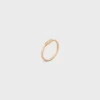 Celine Line Ring in Yellow Gold and Diamonds