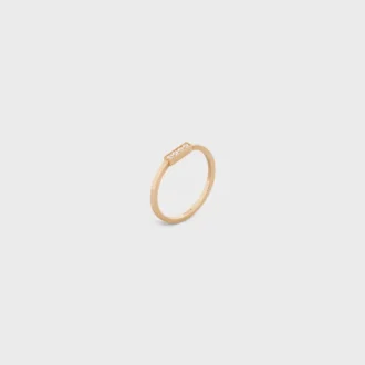 Celine Line Ring in Yellow Gold and Diamonds Celine Line Ring in Yellow Gold and Diamonds