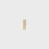 Celine Line Stud in Yellow Gold and Diamonds
