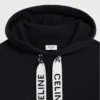 Celine Loose Hoodie in Cotton Fleece Celine Loose Hoodie in Cotton Fleece
