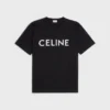 Celine Loose T-Shirt in Cotton Jersey Celine Loose T-Shirt in Cotton Jersey