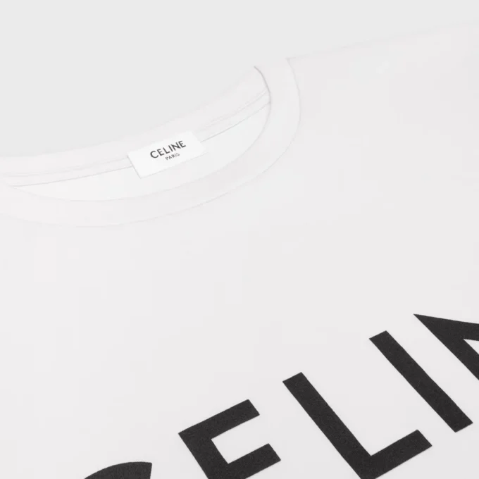 Celine Loose T-Shirt in Cotton Jersey Celine Loose T-Shirt in Cotton Jersey