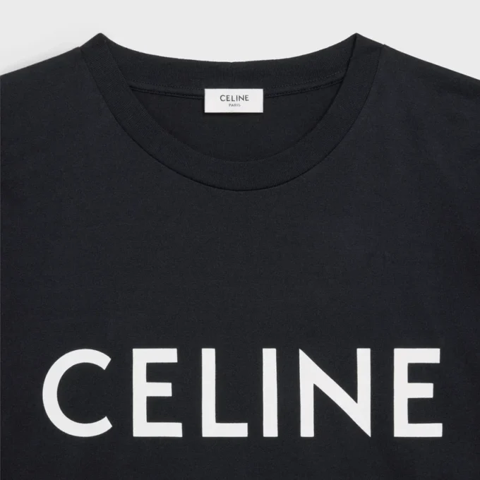 Celine Loose T-Shirt in Cotton Jersey Celine Loose T-Shirt in Cotton Jersey