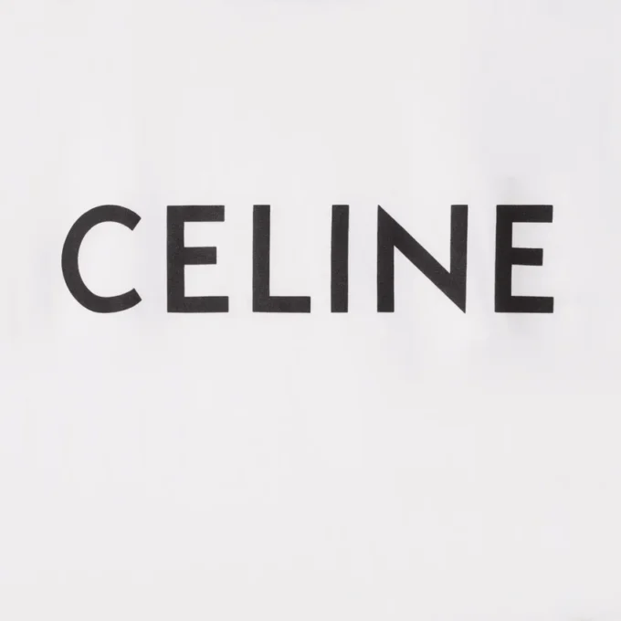 Celine Loose T-Shirt in Cotton Jersey Celine Loose T-Shirt in Cotton Jersey
