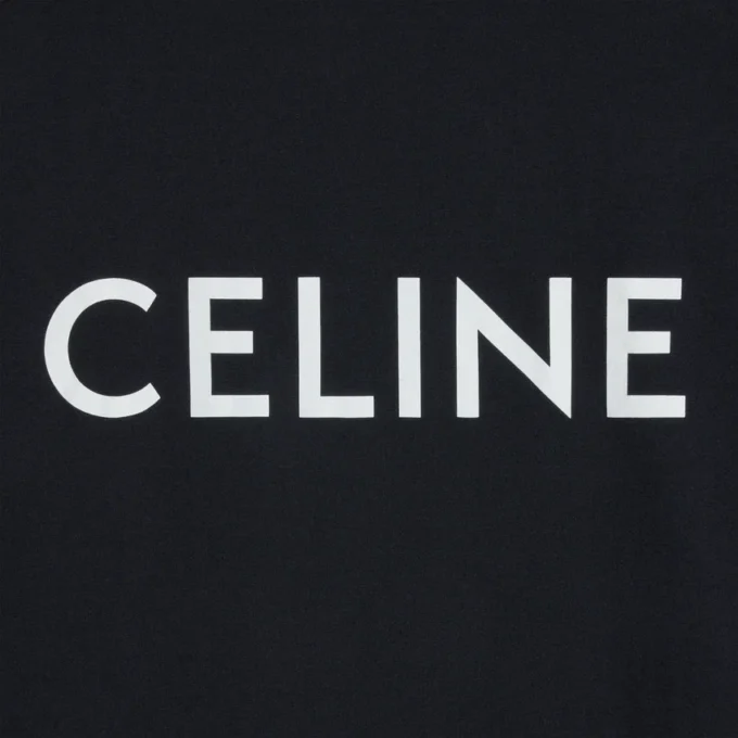 Celine Loose T-Shirt in Cotton Jersey Celine Loose T-Shirt in Cotton Jersey