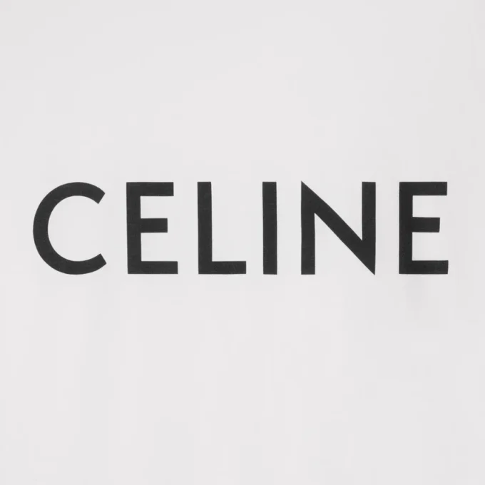 Celine Loose T-Shirt in Cotton Jersey Celine Loose T-Shirt in Cotton Jersey