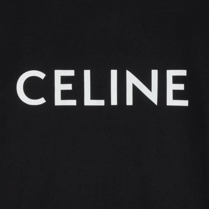 Celine Loose T-Shirt in Cotton Jersey Celine Loose T-Shirt in Cotton Jersey