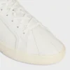 Celine Lou Low Lace-Up Sneaker with Triomphe in Canvas and Calfskin