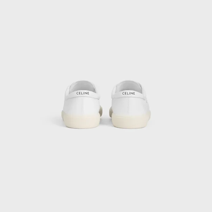Celine Lou Low Lace-Up Sneaker with Triomphe in Lambskin Celine Lou Low Lace-Up Sneaker with Triomphe in Lambskin