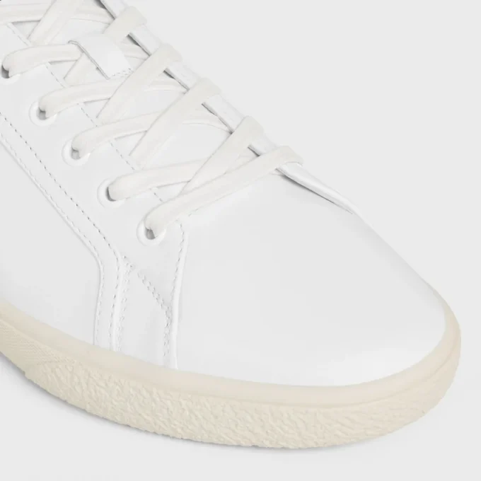 Celine Lou Low Lace-Up Sneaker with Triomphe in Lambskin Celine Lou Low Lace-Up Sneaker with Triomphe in Lambskin