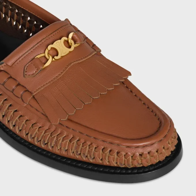 Celine Luco Braided Loafer in Calfskin Celine Luco Braided Loafer in Calfskin