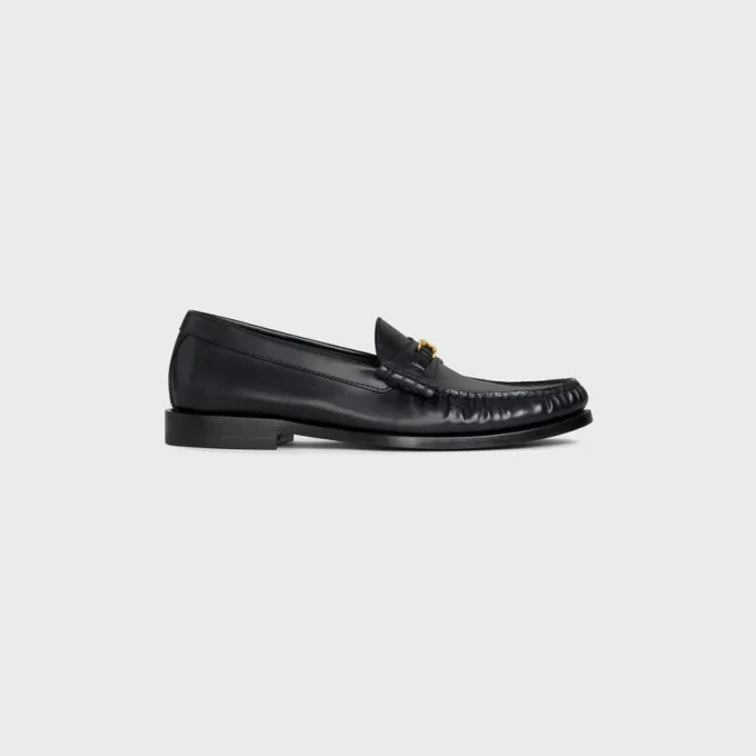 Celine Luco Loafer in Polished Bullskin