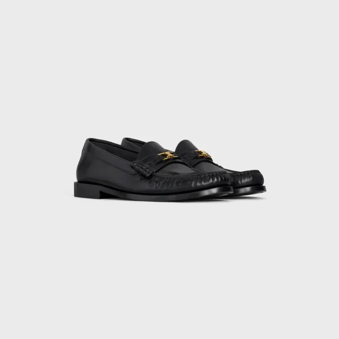 Celine Luco Loafer in Polished Bullskin
