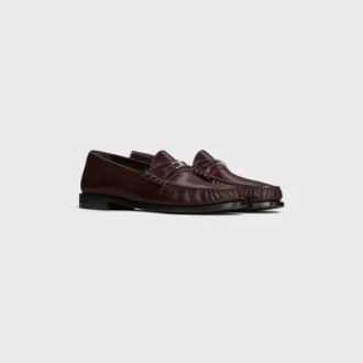 Celine Luco Triomphe Loafer in Polished Bull
