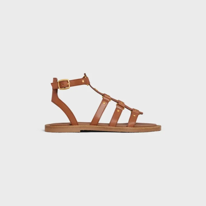 Celine Lympia Gladiator Sandal in Calfskin Celine Lympia Gladiator Sandal in Calfskin