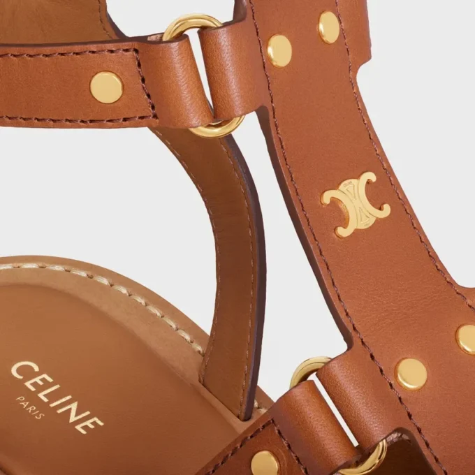 Celine Lympia Gladiator Sandal in Calfskin Celine Lympia Gladiator Sandal in Calfskin