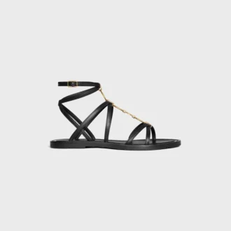 Celine Lympia Strappy Jewel Sandal  in Calfskin