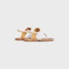 Celine Lympia Triomphe Thong in Calfskin Celine Lympia Triomphe Thong in Calfskin