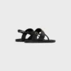 Celine Lympia Triomphe Thong in Calfskin Celine Lympia Triomphe Thong in Calfskin