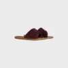 Celine Lympia Twisted Sandal in Sponge Fabric Celine Lympia Twisted Sandal in Sponge Fabric